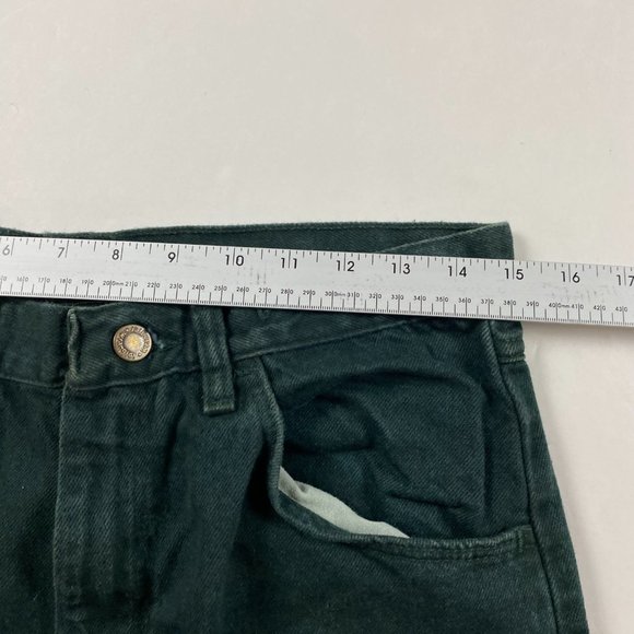 Vintage Wrangler Briar Brush Double Knee Pants 32 x 32 Fits 30 x 32 Green - Picture 8 of 12